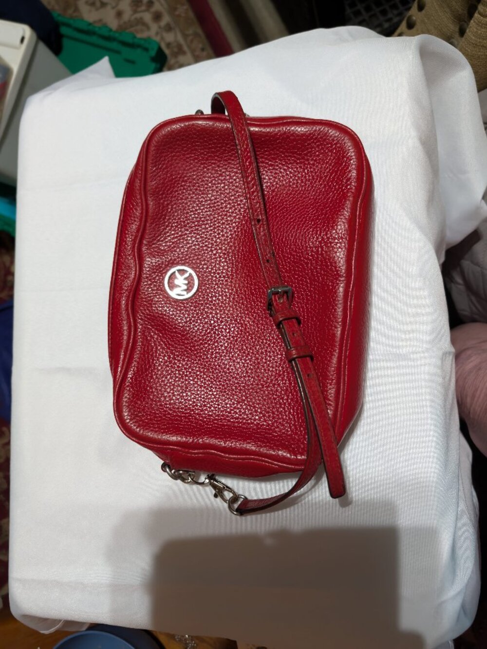 Michael Kors Small Crossbody Red